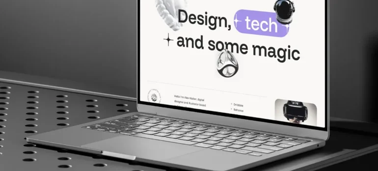 Creative studio template for modern agencies